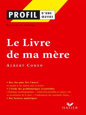 cover image of Profil--Cohen (Albert)